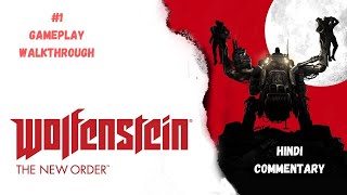 Wolfenstein The New Order Part 1 Gameplay  PS5 [upl. by Nahgeem]