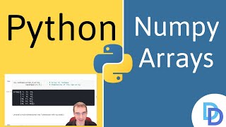 Python for Data Analysis Numpy Arrays [upl. by Kravits]