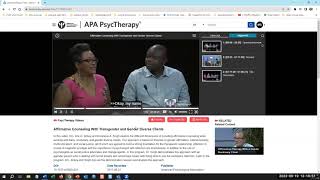 APA PsycTherapy [upl. by Ed]