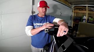 Lowrance LiveSight Bracket and Follow Up From Lowrance Ghost Video [upl. by Atinrev]