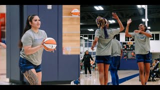 Minnesota Lynx training camp day 1 and 2 [upl. by Anglo]