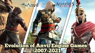 Evolution of Anvil Engine Games 20072021 [upl. by Anaujit52]