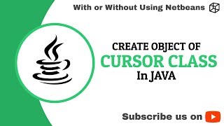 Lect 113  Cursor class in Java  Change Cursor when hovering mouse on object [upl. by Htesil87]