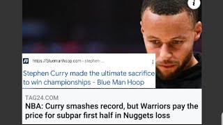 RECAP STEPHEN CURRY SACRIFICES IT ALL  KEVIN HART ROBOT TALES  CURRY amp OBAMA BROTHERS KEEPERS [upl. by Nudd794]