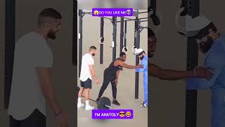 Anatoly cleaner shocks boss motivation powerlifting gymstatus pranksfitness [upl. by Skurnik]