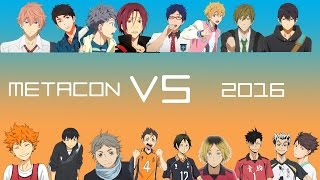 Whos Gayer Free vs Haikyu Metacon 2016 [upl. by Sibyl]