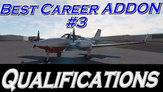 Best Career Addon 3 Qualifying Flights In MSFS [upl. by Neeoma]