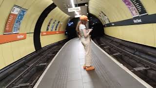 Glasgow Subway ride West Street  Cowcaddens subway scotland glasgow train [upl. by Honoria]