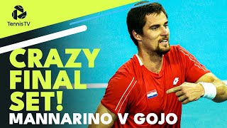 CRAZY Final Set in Mannarino vs Gojo Thriller 🤯  United Cup 2023 Highilghts [upl. by Alledi]