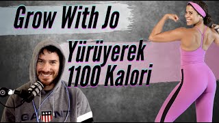 Grow with Jo Yürüyerek 1100 kalori [upl. by Chapa]