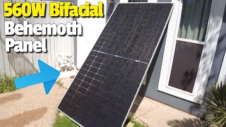 SUNGOLDPOWER 560 Watt Bifacial PERC Solar Panel [upl. by Ileana]