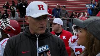 Jay Niemann Interview  Rutgers Spring Football [upl. by Rech]