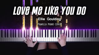 Ellie Goulding  Love Me Like You Do  Piano Cover by Pianella Piano [upl. by Sanger323]