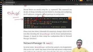 LPIC 1  072  1092 23  Persistent Network Configuration configuration using commands  files [upl. by Ebbie460]