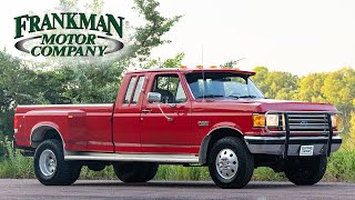 1990 Ford F250 XLT Lariat Dually  Frankman Motor Company [upl. by Tomaso402]