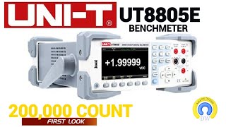 UNIT UT8805E BENCHTOP DIGITAL MULTIMETER ○ EXCLUSIVE ○ FIRST LOOK [upl. by Weig]