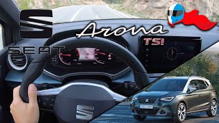 2022 SEAT Arona 15 TSI DSG7 110kW POV 4KTest Drive Hero 42 ACCELERATION ELASTICITY amp DYNAMIC [upl. by Lolita]