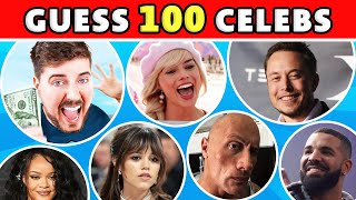 Guess The Celebrity In 3 Seconds Quiz  Speed ⚡ Challenge 🎮 [upl. by Inahpets]