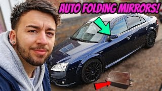 Best Mod for The Mondeo ST Yet Auto Folding Mirrors [upl. by Anile]