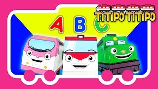 Titipo Songs l Learn ABC l Tayo Nursery Rhymes l Tayo the Little Bus [upl. by Sherurd]