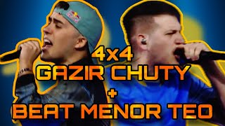 EL BEAT QUE DEBIO ESTAR EN LA FINAL CHUTY vs GAZIR  Red Bull Batalla Internacional 2024 [upl. by Havot]