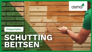 SCHUTTING BEITSEN Hoe Beits Ik Een Schutting  Osmo Nederland [upl. by Dustan]