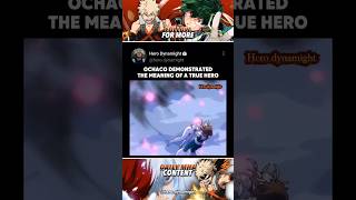 OCHACO VS TOGA DEAD shorts myheroacademia toga ochaco Song Tom Odell  Another Love [upl. by Crosse]