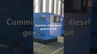 Silent diesel generator set [upl. by Emlynn]