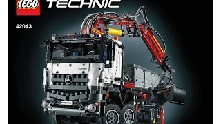 LEGO 42043 Mercedes Benz Arocs 3245 Instructions LEGO TECHNIC 2015 [upl. by Zackariah185]