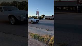 Nice split bumper Camaro at cruise night on Kearney street classiccars cruising carshow racecar [upl. by Hareehat553]