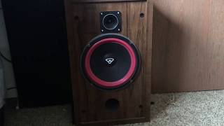 Vintage Cerwin Vega D2 Speakers BASS DEMO 2 [upl. by Icaj184]