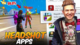 Trying HEADSHOT TOOL APPS from Playstore  freefire [upl. by Heck]