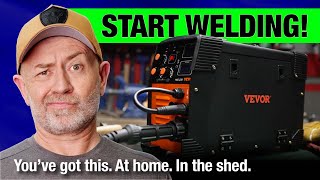 Get started welding at home part 1  Auto Expert John Cadogan [upl. by Leese]