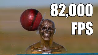 400 MPH Bowling Ball to the Dome with howridiculous  The Slow Mo Guys [upl. by Modnarb]