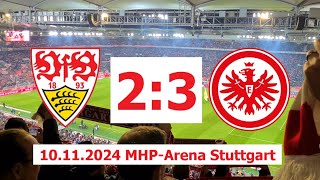 Pure drama VfB Stuttgart vs Eintracht Frankfurt  10th matchday season 2425 phone montage [upl. by Uv]