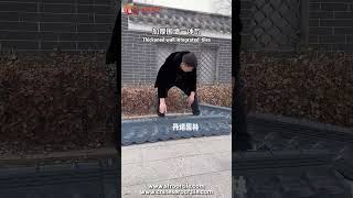 Chinese plastic roof tiles cheap lightweight easy installation [upl. by Jo]