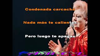 Paquita la del Barrio  Tu última Parada karaoke [upl. by Krefetz370]