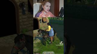 mod na KONIE w Simsach 🏇 thesims4 [upl. by Arras]