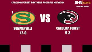 High School Football  Summerville Green Wave vs Carolina Forest Panthers  11172023 [upl. by Trudy]