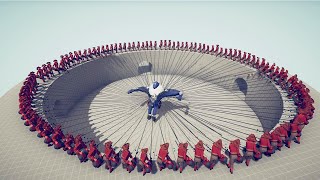 100 Harpooner Arena  Totally Accurate Battle Simulator [upl. by Nylzaj]