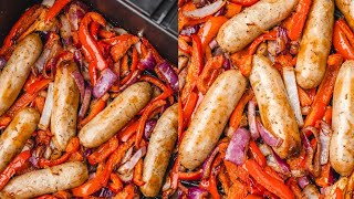 Air Fryer Sausage and Peppers [upl. by West]