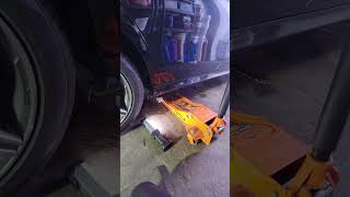 2018 E300 rear brake pad replacement4 [upl. by Trinidad]