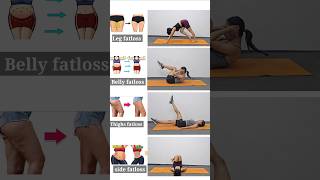 Best fat reduce exercise at home 🏡fatloss shorts [upl. by Warring]