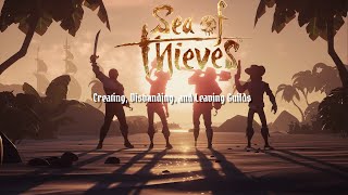 How to Create and Disband Guilds in Sea of Thieves  Quick amp Easy Guide  PS5  XBOX [upl. by Hgeilyak]