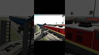 Ninja H2R Delivery With Train 🚂😳  Indian Bike Driving 3D viral shorts [upl. by Epifano]