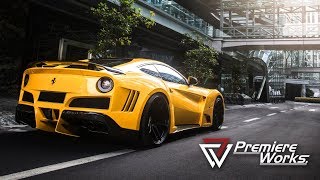 Premiere Works 1 of 11 F12 Novitec N Largo S Indonesia [upl. by Mllly]