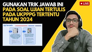 TRIK LULUS UKPPGUTBK PPG TERTENTU  Disertai SOAL PEMBAHASAN [upl. by Lisab]