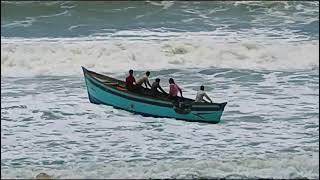 Mangrol Bara Beach Boat Parking  Fishing Boat Video Parking Videos [upl. by Pearlstein622]