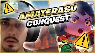 AMATERASU BUILD PERFECTA  Julio  Smite Ranked Conquest 💥 [upl. by Aihtekal]