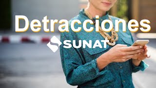 Cómo Hacer DETRACCIONES 🖩 EJEMPLO Práctico de una detracción de SUNAT [upl. by Hung]